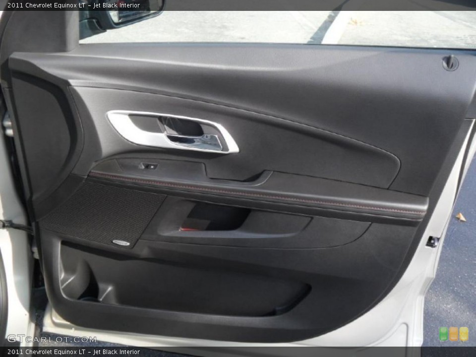 Jet Black Interior Door Panel for the 2011 Chevrolet Equinox LT #38430649