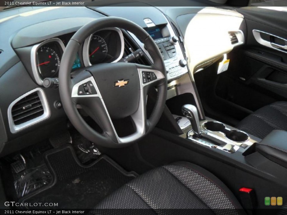 Jet Black Interior Dashboard for the 2011 Chevrolet Equinox LT #38430713