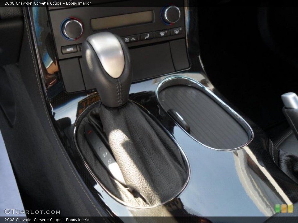 Ebony Interior Transmission for the 2008 Chevrolet Corvette Coupe #38430905