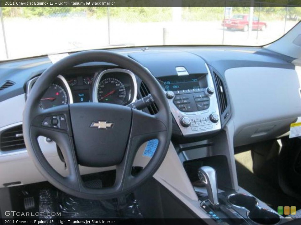 Light Titanium/Jet Black Interior Dashboard for the 2011 Chevrolet Equinox LS #38432157