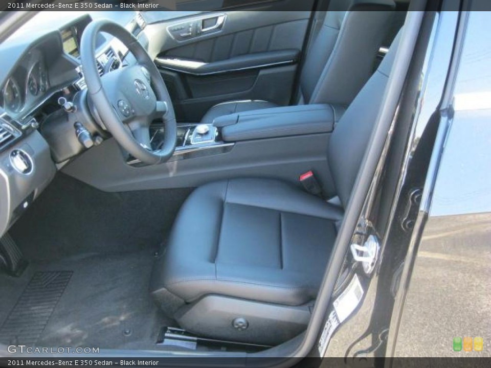 Black Interior Photo for the 2011 Mercedes-Benz E 350 Sedan #38432313