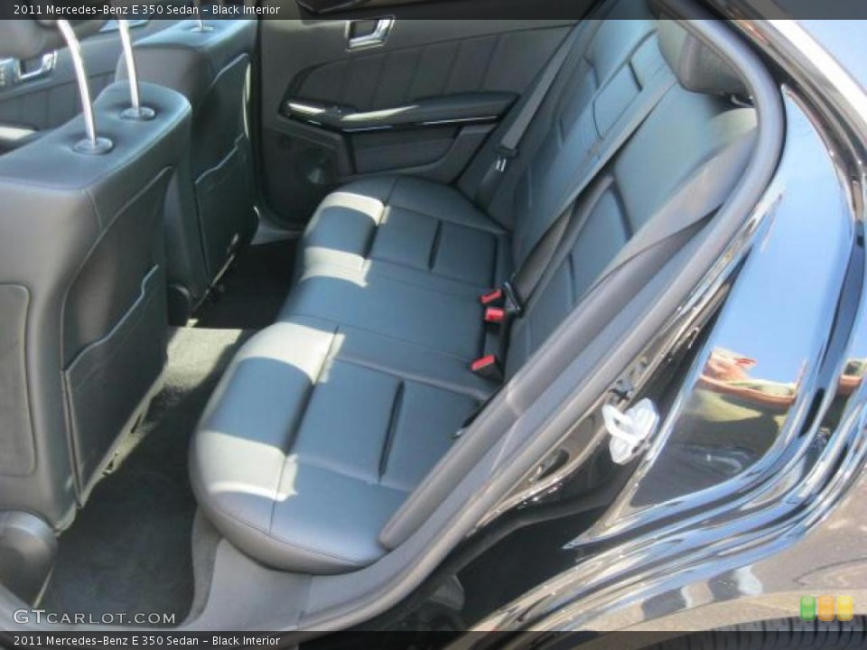 Black Interior Photo for the 2011 Mercedes-Benz E 350 Sedan #38432325