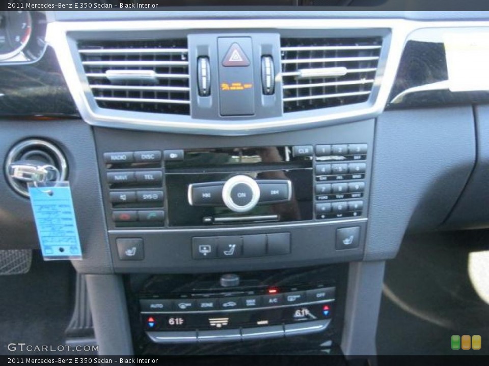 Black Interior Controls for the 2011 Mercedes-Benz E 350 Sedan #38432353
