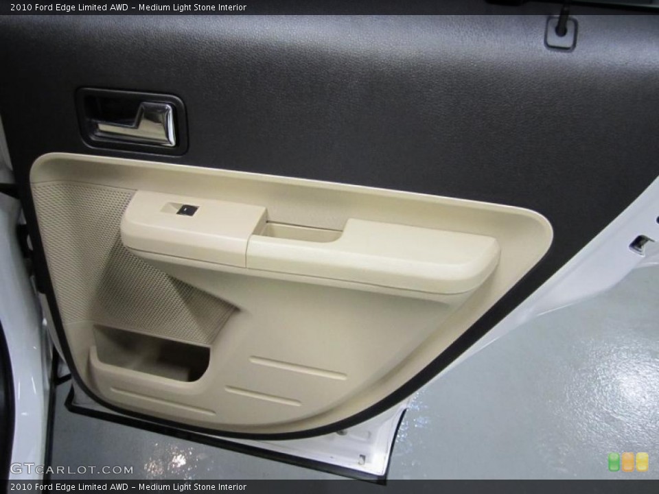 Medium Light Stone Interior Door Panel for the 2010 Ford Edge Limited AWD #38432413