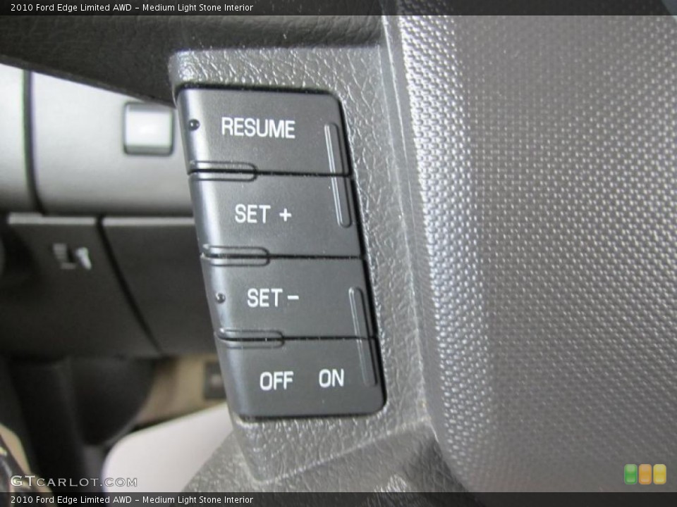 Medium Light Stone Interior Controls for the 2010 Ford Edge Limited AWD #38432565