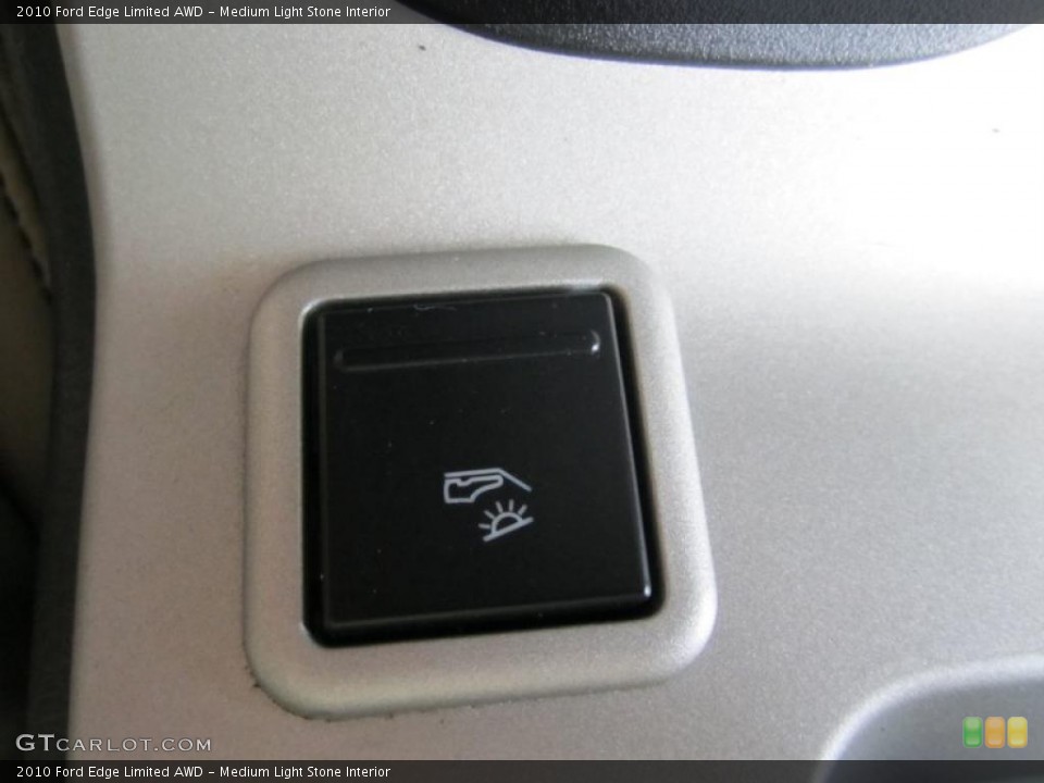 Medium Light Stone Interior Controls for the 2010 Ford Edge Limited AWD #38432613