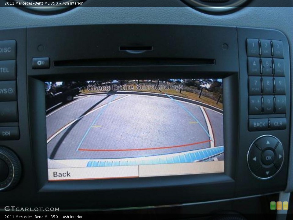 Ash Interior Controls for the 2011 Mercedes-Benz ML 350 #38432661