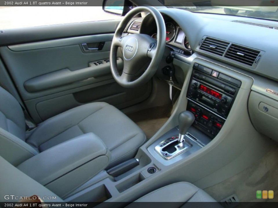 Beige Interior Photo for the 2002 Audi A4 1.8T quattro Avant #38432900