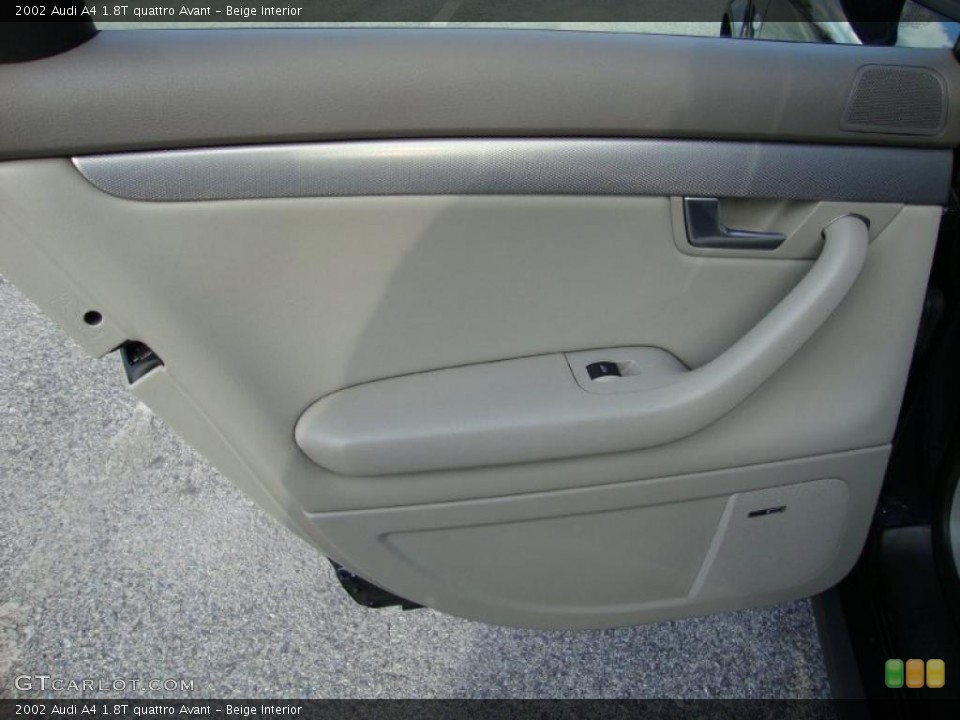 Beige Interior Door Panel for the 2002 Audi A4 1.8T quattro Avant #38433012