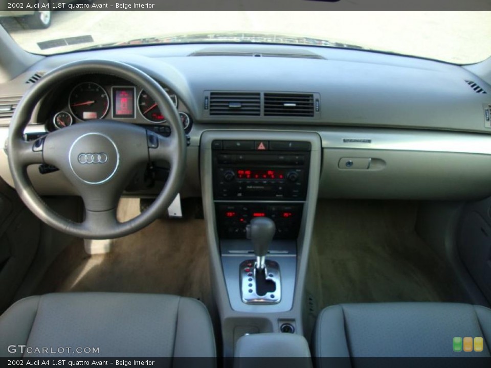 Beige Interior Dashboard for the 2002 Audi A4 1.8T quattro Avant #38433051