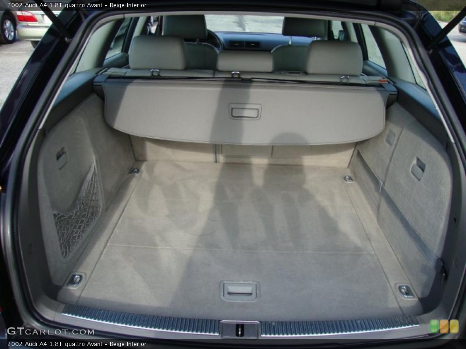 Beige Interior Trunk for the 2002 Audi A4 1.8T quattro Avant #38433076
