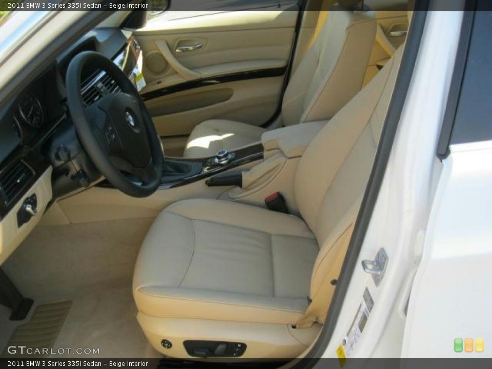 Beige Interior Photo for the 2011 BMW 3 Series 335i Sedan #38433124