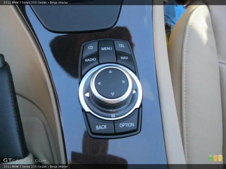 Beige Interior Controls for the 2011 BMW 3 Series 335i Sedan #38433196