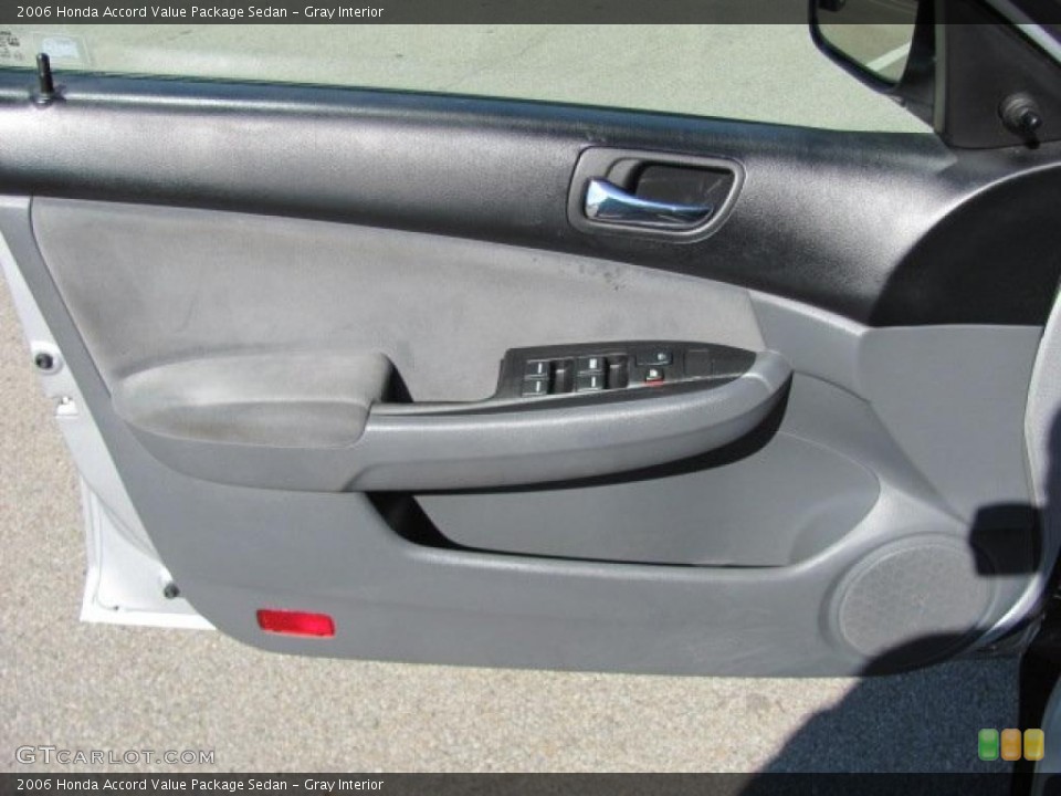 Gray Interior Door Panel for the 2006 Honda Accord Value Package Sedan #38433280