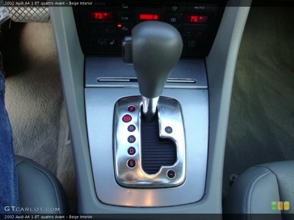 Beige Interior Transmission for the 2002 Audi A4 1.8T quattro Avant #38433300