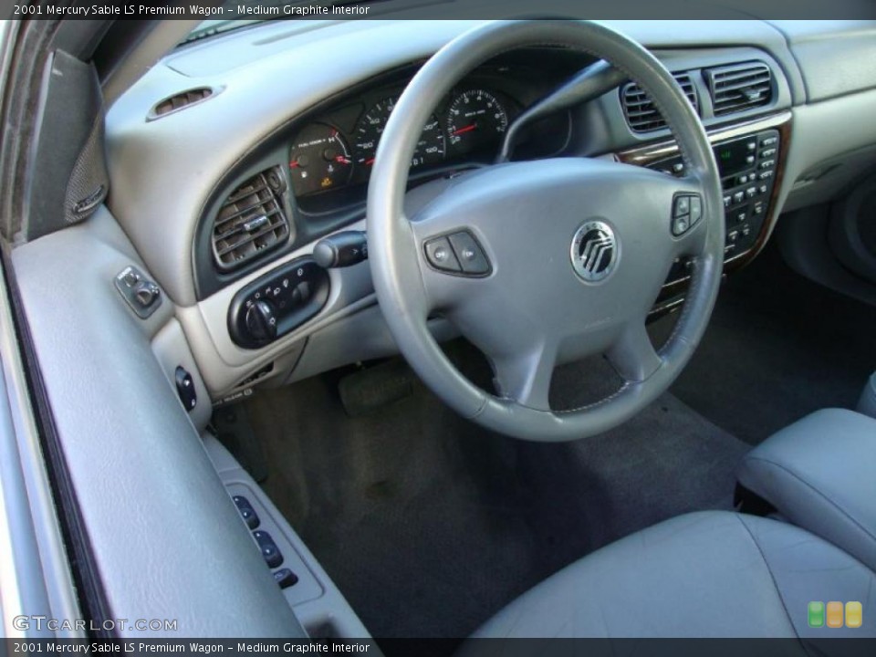 Medium Graphite Interior Photo for the 2001 Mercury Sable LS Premium Wagon #38433600