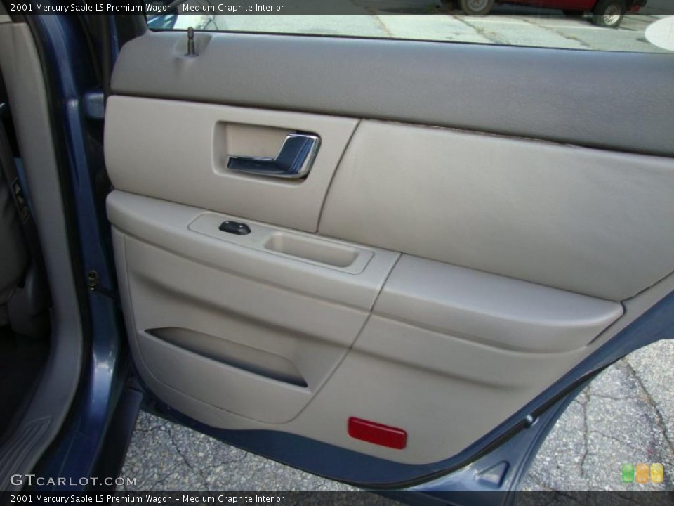 Medium Graphite Interior Door Panel for the 2001 Mercury Sable LS Premium Wagon #38433776