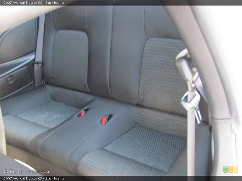 Black Interior Photo for the 2007 Hyundai Tiburon GS #38433956