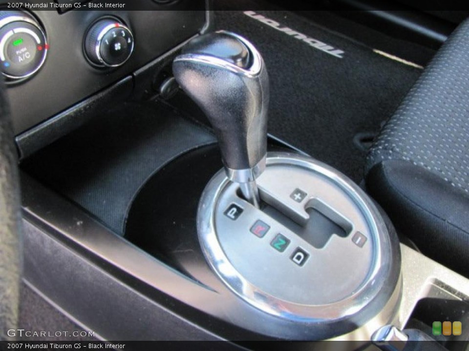 Black Interior Transmission for the 2007 Hyundai Tiburon GS #38433968