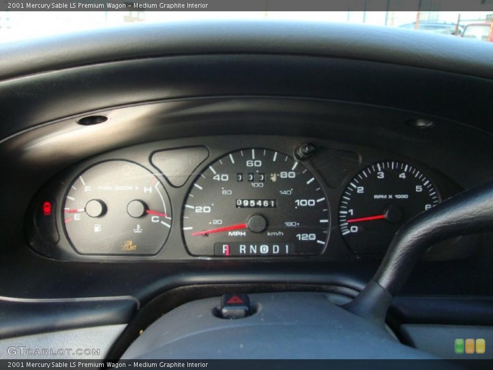 Medium Graphite Interior Gauges for the 2001 Mercury Sable LS Premium Wagon #38434084