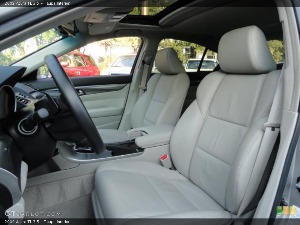 Taupe Interior Photo for the 2009 Acura TL 3.5 #38434508