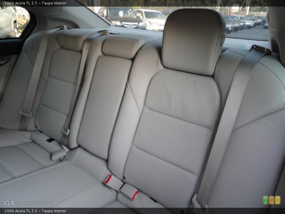 Taupe Interior Photo for the 2009 Acura TL 3.5 #38434569