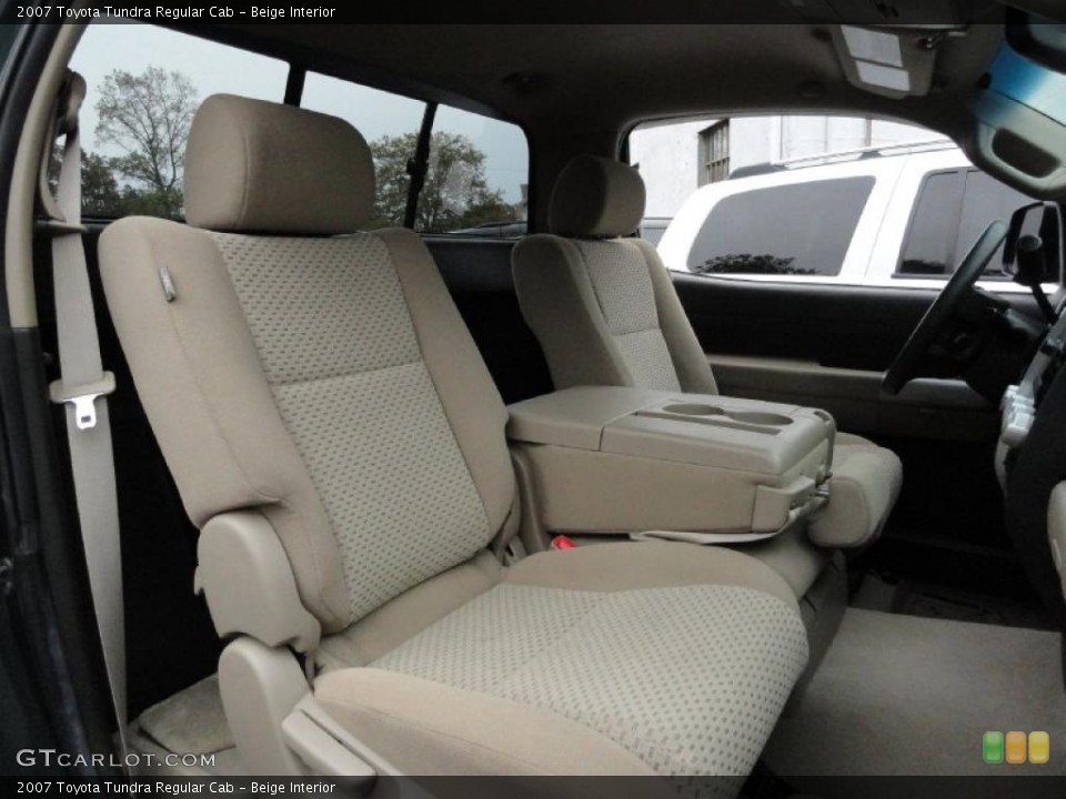 Beige Interior Photo for the 2007 Toyota Tundra Regular Cab #38435385