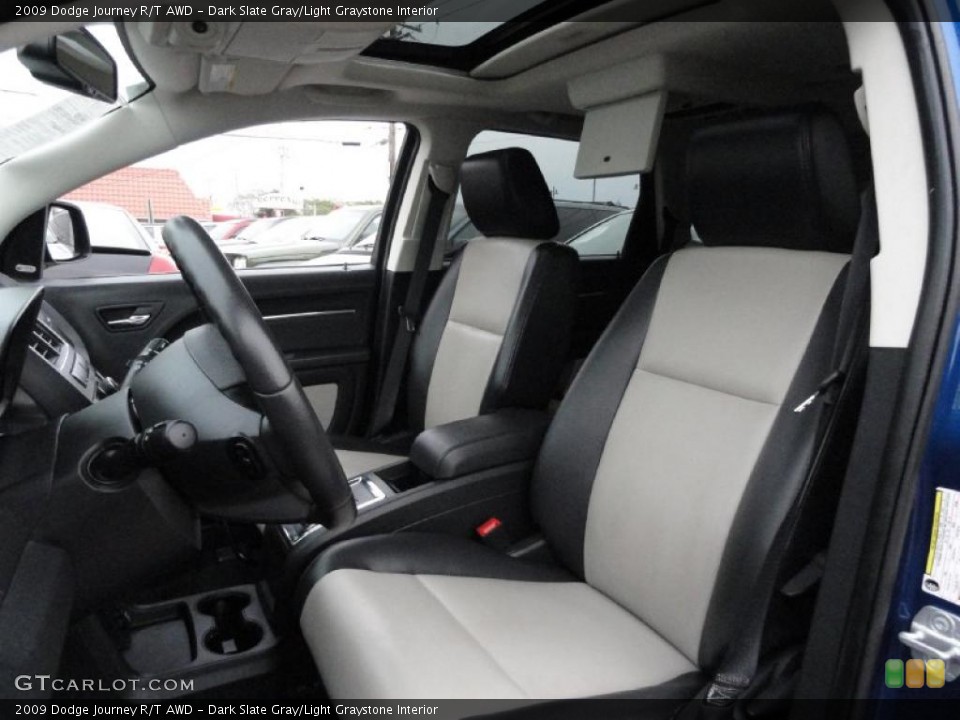 Dark Slate Gray/Light Graystone Interior Photo for the 2009 Dodge Journey R/T AWD #38435584