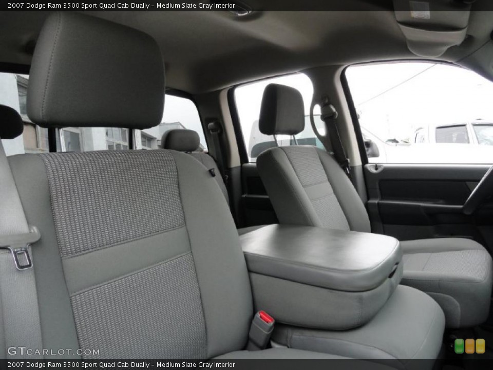 Medium Slate Gray Interior Photo for the 2007 Dodge Ram 3500 Sport Quad Cab Dually #38435776