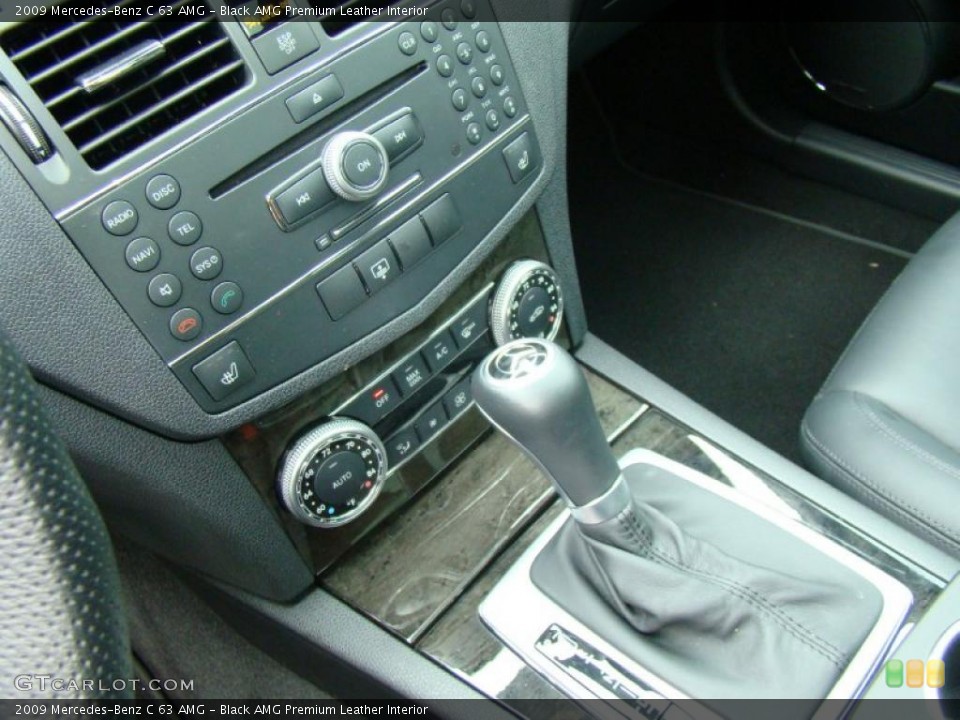 Black AMG Premium Leather Interior Transmission for the 2009 Mercedes-Benz C 63 AMG #38436076