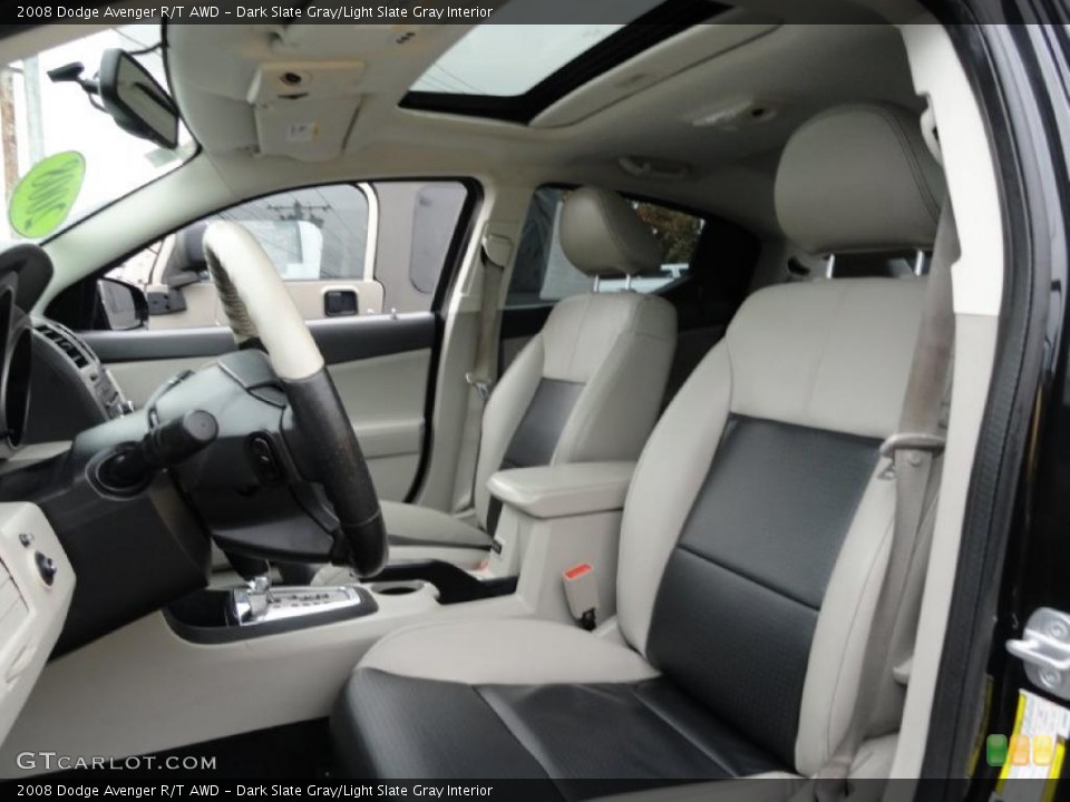 Dark Slate Gray/Light Slate Gray Interior Photo for the 2008 Dodge Avenger R/T AWD #38436116
