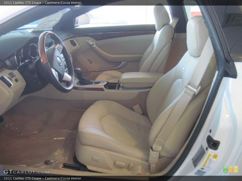 Cashmere/Cocoa Interior Prime Interior for the 2011 Cadillac CTS Coupe #38436296