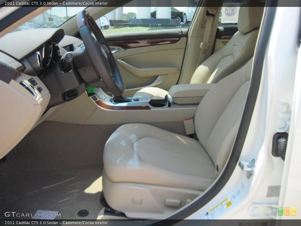 Cashmere/Cocoa Interior Prime Interior for the 2011 Cadillac CTS 3.0 Sedan #38436504
