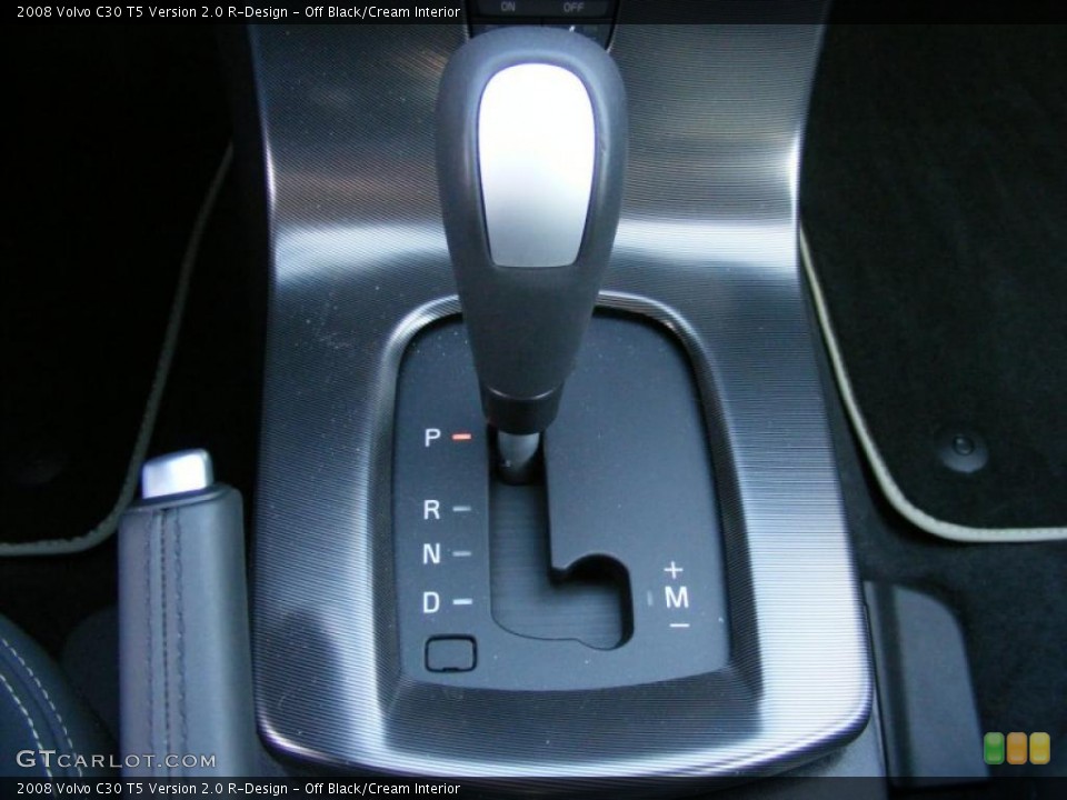 Off Black/Cream Interior Transmission for the 2008 Volvo C30 T5 Version 2.0 R-Design #38436684