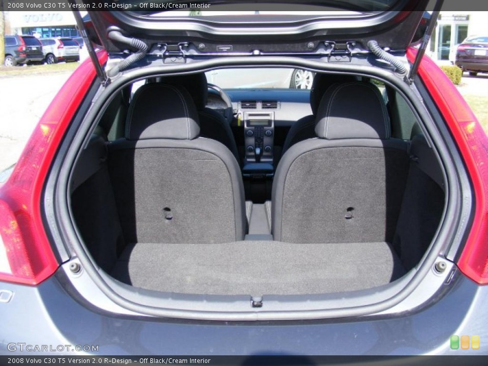 Off Black/Cream Interior Trunk for the 2008 Volvo C30 T5 Version 2.0 R-Design #38436764
