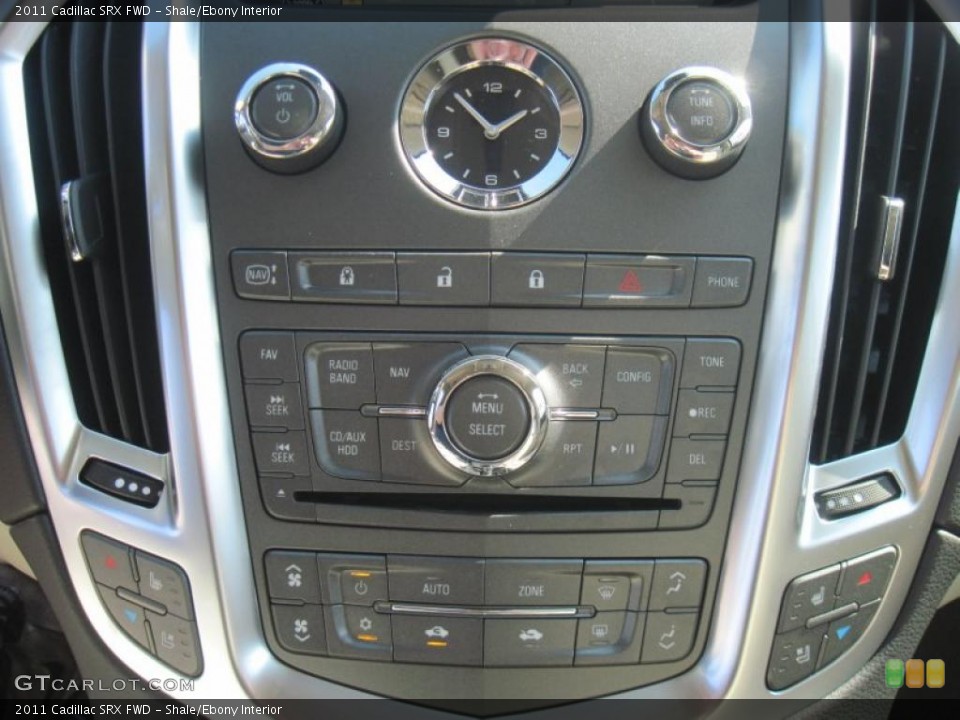 Shale/Ebony Interior Controls for the 2011 Cadillac SRX FWD #38437016