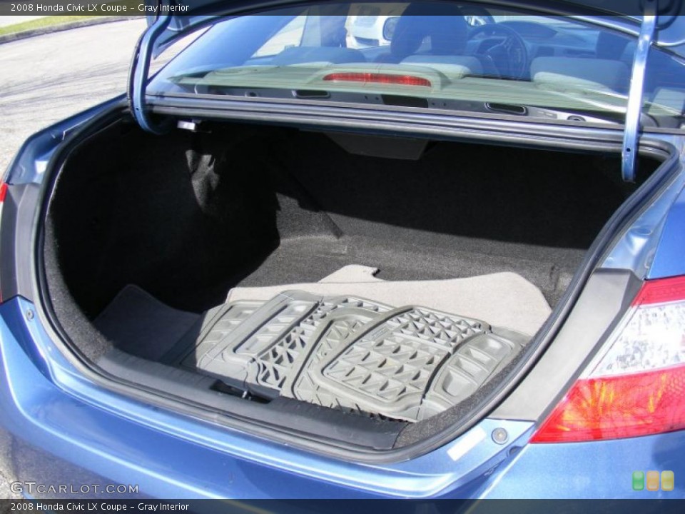 Gray Interior Trunk for the 2008 Honda Civic LX Coupe #38437256