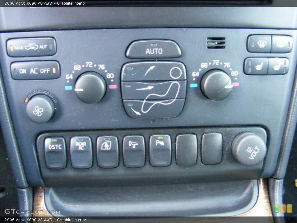 Graphite Interior Controls for the 2006 Volvo XC90 V8 AWD #38437708
