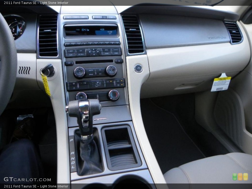 Light Stone Interior Dashboard for the 2011 Ford Taurus SE #38439828
