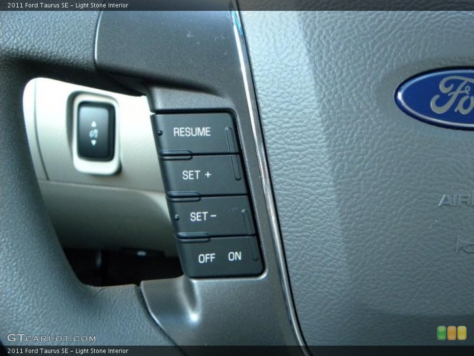 Light Stone Interior Controls for the 2011 Ford Taurus SE #38439844