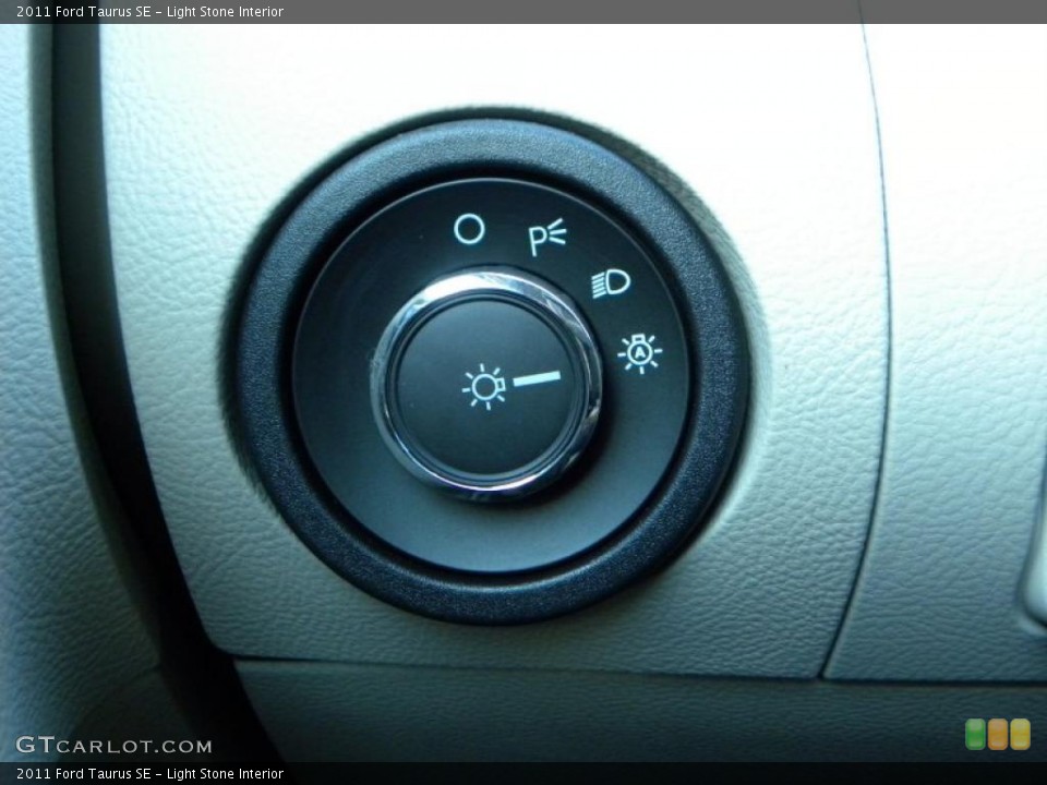 Light Stone Interior Controls for the 2011 Ford Taurus SE #38439876