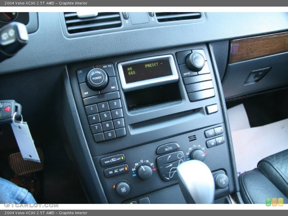 Graphite Interior Controls for the 2004 Volvo XC90 2.5T AWD #38440816