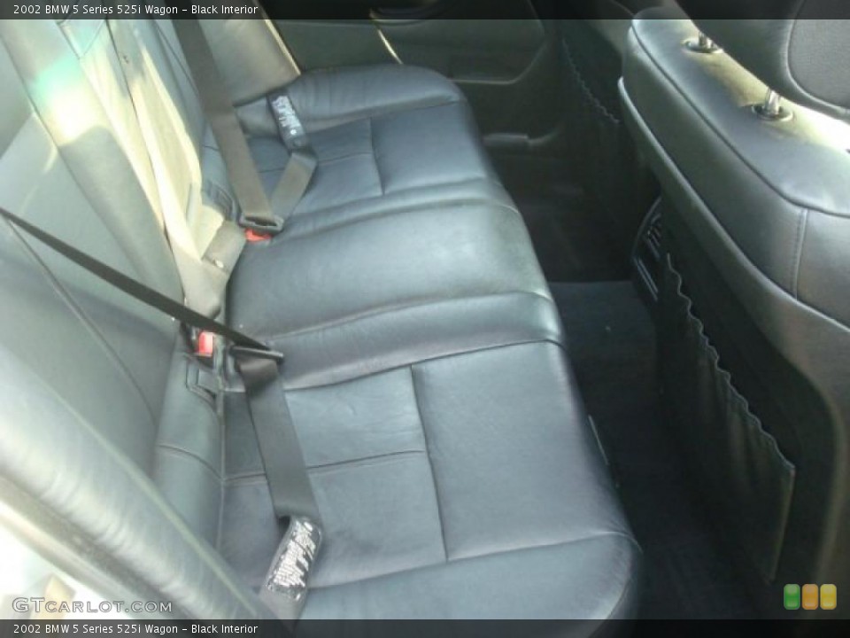 Black Interior Photo for the 2002 BMW 5 Series 525i Wagon #38441468