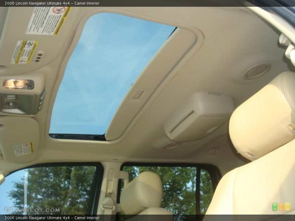 Camel Interior Sunroof for the 2006 Lincoln Navigator Ultimate 4x4 #38441784