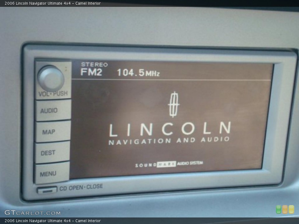 Camel Interior Navigation for the 2006 Lincoln Navigator Ultimate 4x4 #38441970