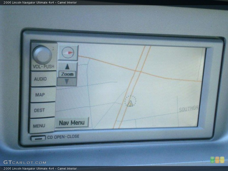 Camel Interior Navigation for the 2006 Lincoln Navigator Ultimate 4x4 #38442000