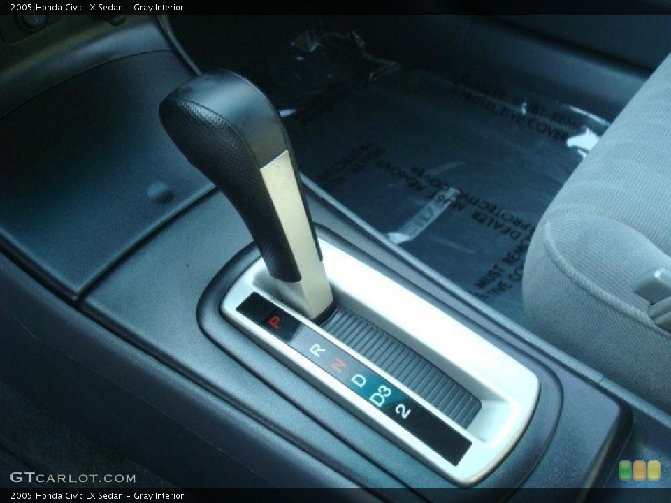 Gray Interior Transmission for the 2005 Honda Civic LX Sedan #38442424
