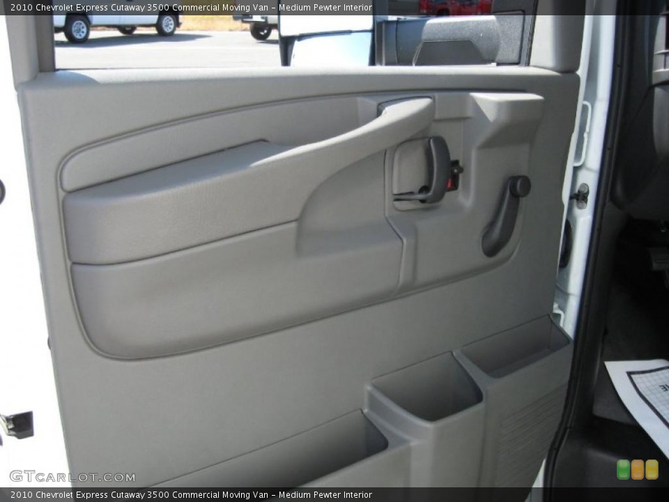 Medium Pewter Interior Door Panel for the 2010 Chevrolet Express Cutaway 3500 Commercial Moving Van #38442460