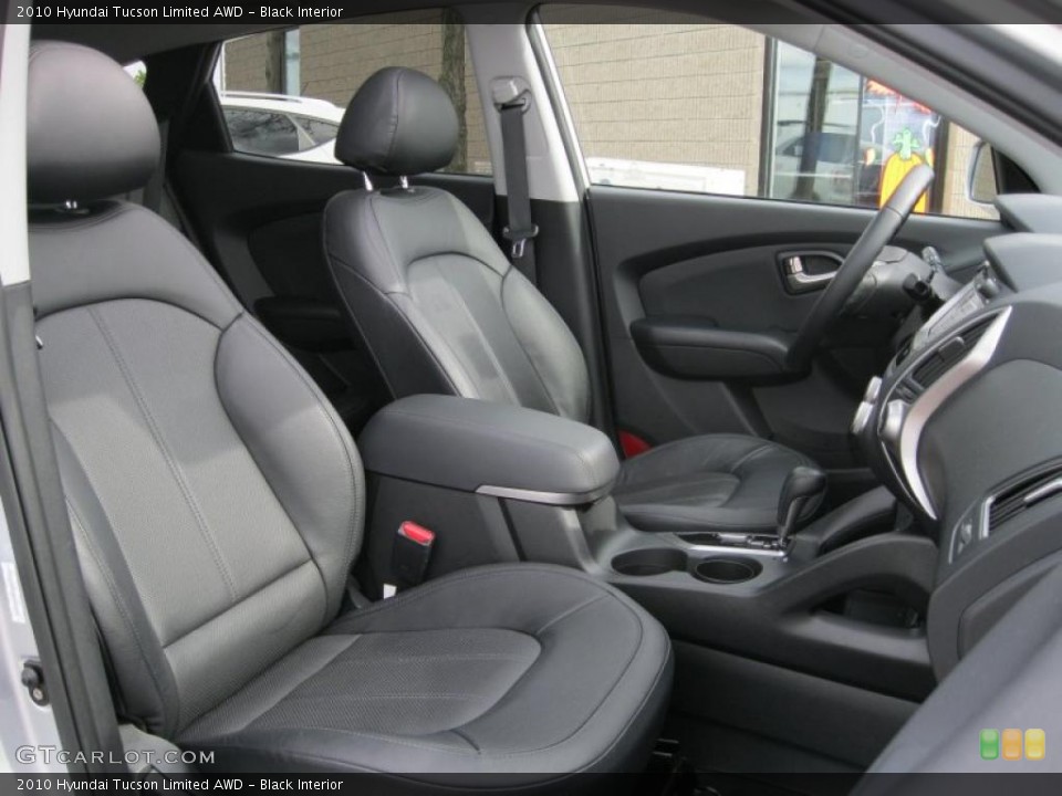 Black Interior Prime Interior for the 2010 Hyundai Tucson Limited AWD #38442616