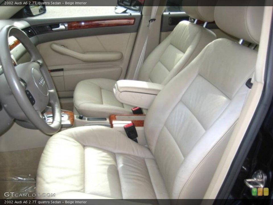 Beige Interior Photo for the 2002 Audi A6 2.7T quattro Sedan #38442728
